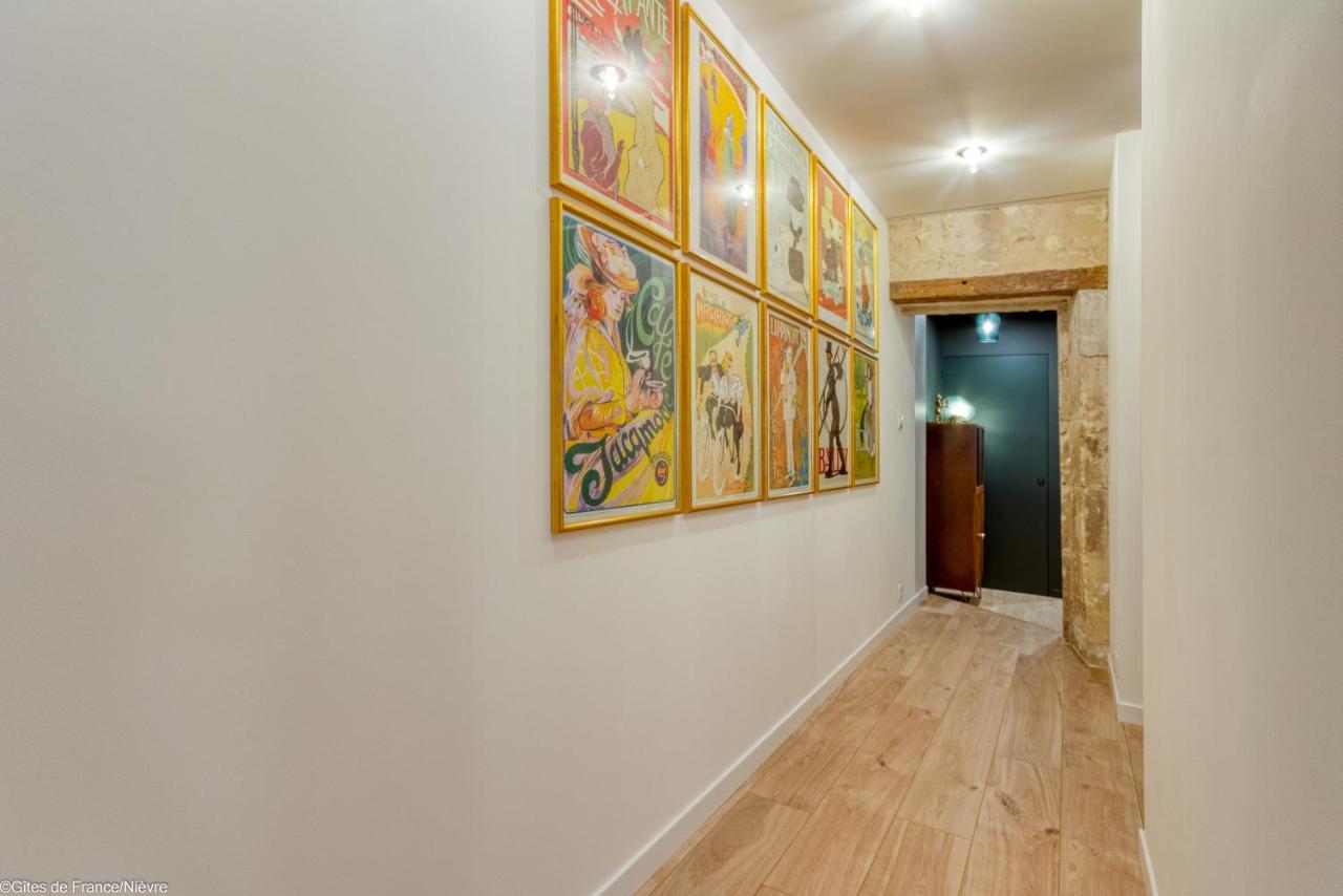 Au Noeud Vert Chambres D'Hotes 느베르 외부 사진