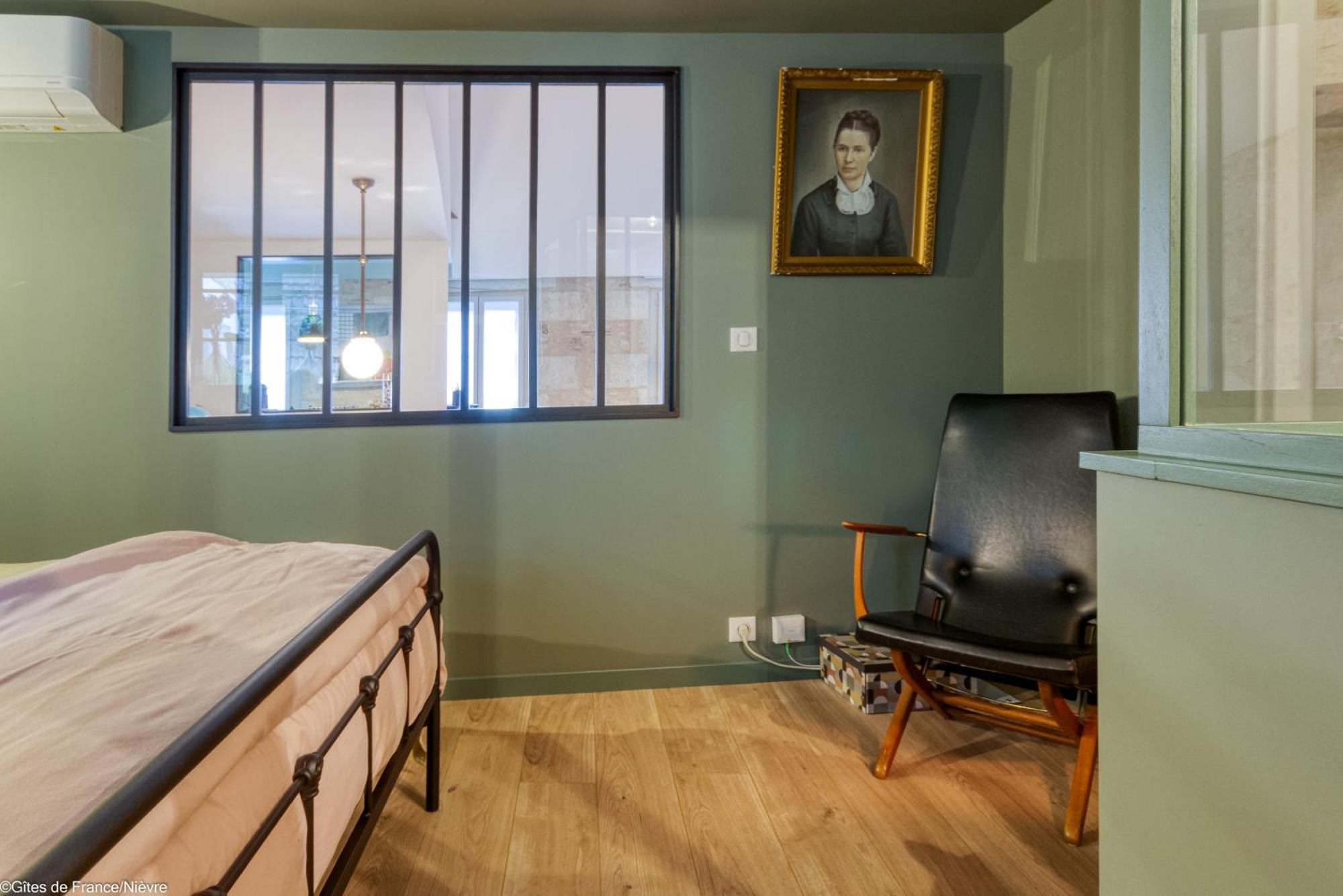 Au Noeud Vert Chambres D'Hotes 느베르 객실 사진